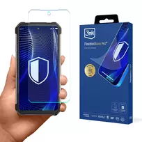 3MK PROTECTION FlexibleGlass Pro apsauginis stiklelis, skirtas „Unihertz Shark 5G“ – hibridinis stiklas, 7H kietumas, 0,3 mm, permatomas