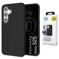3MK PROTECTION Samsung Galaxy S25 Hardy Shockproof MagCase Back Cover Transparent