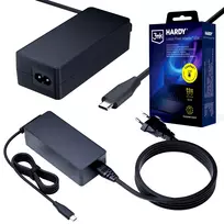 3MK HARDY nešiojamojo kompiuterio maitinimo adapteris 65W USB-C 3,2m juodas