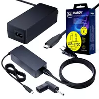 3MK PROTECTION 3mk HARDY Laptop Power Adapter 65W for Acer/Asus/Samsung/Liteon 20V USB-C/DC 3.0x1.0mm