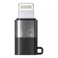 PULUZ Lightning į USB-C OTG adapteris, skirtas iPhone, juodas (PU649B)
