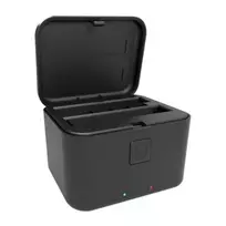 PULUZ PU765B dvigubas USB akumuliatorių įkroviklis, skirtas Insta360 X5