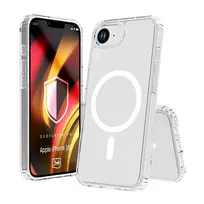 3MK PROTECTION Hardy LiqForce MagCase, skirtas Apple iPhone 16E / iPhone 17E - Juoda