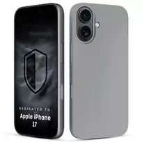 3MK Hardy Mellow dėklas, skirtas Apple iPhone 17, pilkas