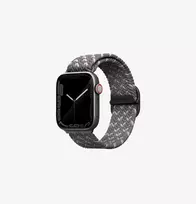 UNIQ Aspen Braided Strap for Apple Watch 46/45/44 mm Series 1/2/3/4/5/6/7/8/9/SE/SE2/SE3 - Pebble Grey