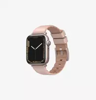 UNIQ Linus Apple Watch Series 1/2/3/4/5/6/7/8/9/SE/SE2/SE3 38/40/41mm Airosoft Silicone Sport Band - Blush Pink