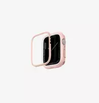 UNIQ Moduo Bumper Case for Apple Watch Series 4/5/6/7/8/9/SE/SE2/SE3 44/45mm Blush White