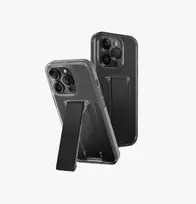 UNIQ Heldro Mount with Stand Case, skirta Apple iPhone 15 Pro Max 6.7 colio - Vapour Smoke