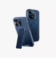 UNIQ Heldro Mount with Stand Case, skirta iPhone 15 Pro Max 6,7 colio, Ultramarine Deep Blue