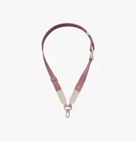 UNIQ Vista 2-in-1 Universal Phone Lanyard and Wrist Strap Pastel Red / Light Burgundy