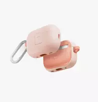 UNIQ Clyde Lock Case, skirtas AirPods Pro 2 (2022/2023) - Šviesiai rožinė / Kreminė rožinė