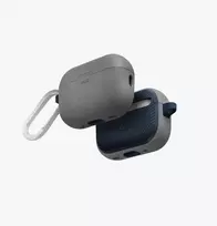 UNIQ Clyde Lock Case for AirPods Pro 2 (2022/2023) - Chalk Grey / Marine Blue
