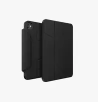 UNIQ Ryze 360 Folio Case for iPad Pro 11-inch M4 2024 / M5 2025, Midnight Black