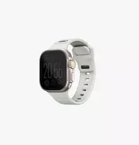UNIQ Stride SE Apple Watch Strap 49/46/45/44mm FKM Rubber Lume Midnight Green