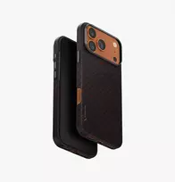 UNIQ Keva EDGE Dėklas, skirtas iPhone 17 Pro Max MagClick Įkrovimui Oranžinė