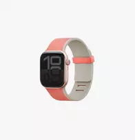 UNIQ Revix IV Premium Reversible Magnetic Strap for Apple Watch 49/46/45/44mm Edition Pink-Beige