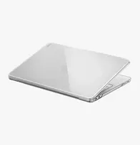 UNIQ Vero Hard Shell Case, skirta MacBook Pro 13 colių (M1/M2, 2020-2022) – permatoma