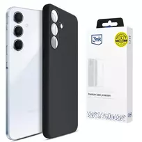 3MK PROTECTION Samsung Galaxy A55 5G - 3mk Hardy Mellow Case Black