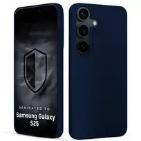 3MK PROTECTION Samsung Galaxy S25 - 3mk Hardy Mellow Case Dark Blue