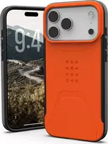 UAG Civilian MagSafe dėklas, skirtas iPhone 17 Pro Max – oranžinis