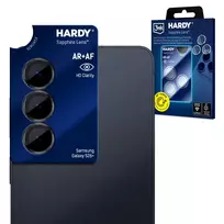Samsung Galaxy S26+ 3mk Hardy Sapphire objektyvo kameros apsauga - Ultra HD, 9H, pilna danga