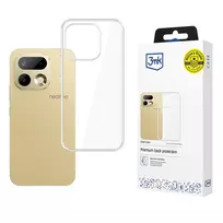 3mk Clear Case, skaidrus TPU dėklas „Realme 16 Pro 5G“ su Absorber™ technologija