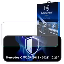 3MK PROTECTION TechWrap matinis ekrano apsauginis stiklas, skirtas Mercedes-Benz C-Class W205 (2018-2021) 10,25 colio centriniam ekranui