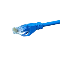 DSIT CAT 5e U/UTP tinklo kabelis 20m mėlynas CCA RJ45 (DC-C54-200)