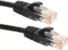 DSIT CAT6a U/UTP 100% vario tinklo jungiamasis laidas, 1,5 m, juodas (DC-U6A0-015)