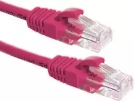 DSIT CAT6a U/UTP 100% Vario tinklo jungiamasis laidas, 2 m, rožinis