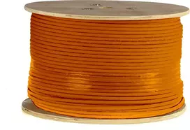 DSIT Danicom CAT7 S/FTP kietosios instaliacijos kabelis 305m LSZH Dca oranžinis AWG23