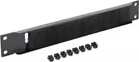 DS-IT 10 inch kabelių tvarkymo plokštė su šepetėlio juosta - 1U (DS10-BCM)