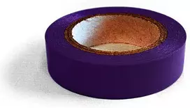 DSIT DC-Tape-Purple lipni PVC elektros izoliacinė juosta, 10 m x 19 mm, violetinė