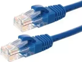 DSIT CAT6 U/UTP tinklo laidas 3 m mėlynas, 100% varis (DC-64-030)
