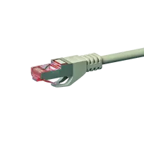 DSIT CAT 6 tinklo laidas LSOH - S/FTP - 2 metrų - pilkas (DC-S61-020)