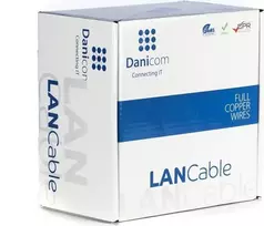 DSIT DANICOM CAT6 FTP 100 m PVC laidas (Fca) - DC-FTP6-100-FCA