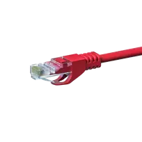 DSIT CAT 5e U/UTP tinklo kabelis 10m raudonas CCA (DC-C55-100)