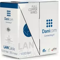 DSIT DANICOM CAT5E UTP 305m Solid Conductor LSZH (Eca) tinklo kabelis