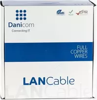 DSIT DANICOM CAT5e UTP Solid Core tinklo kabelis 100m LSZH Dca ant ritės