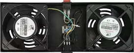 DS-IT sieninis ventiliatoriaus blokas su termostatu tinklo spintoms (DS-FT-Wall)