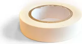 DSIT balta PVC elektros izoliacinė juosta 19mm x 10m (DC-Tape-White)