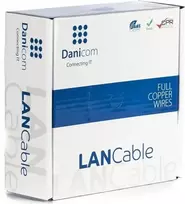 DSIT DANICOM CAT6A S/FTP 50m LSZH Fca tinklo įrengimo kabelis