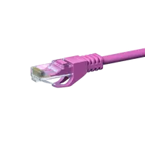 DSIT CAT 6 tinklo laidas U/UTP - 7,5 m - rožinis - CCA (DC-C69-075)