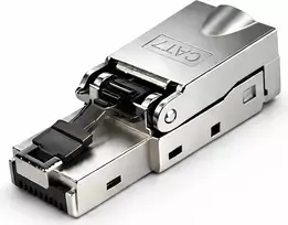 DSIT S/FTP CAT7 Toolless RJ45 jungtis vientisos gyslos kabeliams