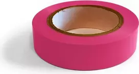 DSIT DC-Tape-Pink PVC elektros izoliacinė juosta, 19 mm x 10 m, violetinė, 600V, nedegi