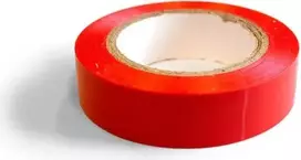 DSIT DC-Tape-Red 10m raudona PVC elektros izoliacinė juosta 19mm