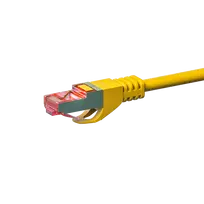 DSIT CAT 6 S/FTP LSOH tinklo laidų jungtis, 2 m, geltona (DC-S67-020)
