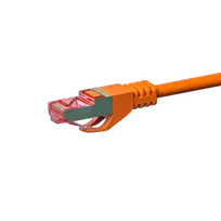 DSIT CAT 6 S/FTP LSOH tinklo kabelis 5 m oranžinis