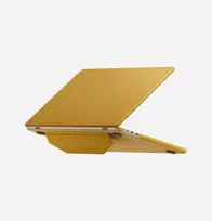 UNIQ Lyden Versa apsauginis aplankalas MacBook Air 13 inch (M2 2022 / M3 2024 / M4 2025 / M5 2026) - geltonas