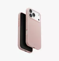 UNIQ Lino MagClick apsauginis dėklas su magnetiniu įkrovimu, skirtas iPhone 17 Pro Max - rožinis